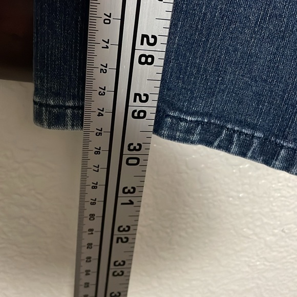 Women’s size 28 waist London bridge four-way stretch blue jeans - Picture 6 of 16